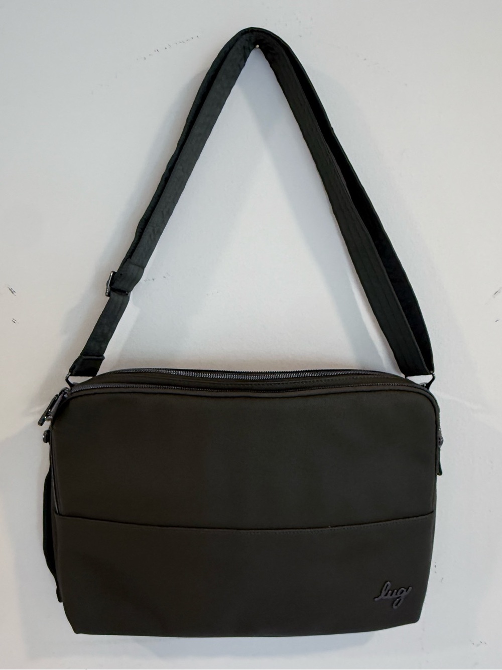 Lug Olive Green Men's Messenger Bag - Adjustable Strap